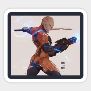 Gray Fox Sticker